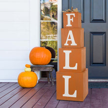 Load image into Gallery viewer, 38"H Wooden FALL Nested Box Decor