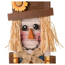 Load image into Gallery viewer, 42"H Wooden Scarecrow Porch Sign