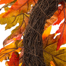 Load image into Gallery viewer, 24"D Yellow/Orange Sunflower Wreath with 28"L Window Frame