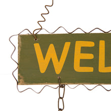 Load image into Gallery viewer, Iron Solid Wood Autumn Turkey Welcome Hanging Decor