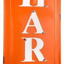 Load image into Gallery viewer, 43"H Enameled Metal "HARVEST" Porch Sign