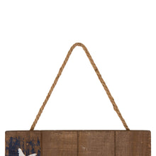 Load image into Gallery viewer, 42"H Welcome Patriotic Wood Stars Porch Board Sign