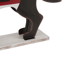 Load image into Gallery viewer, Wooden Metal Patriotic Double Sided Dachshund Porch Sign