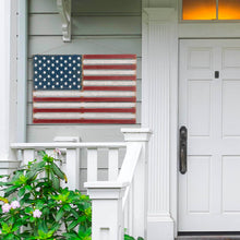 Load image into Gallery viewer, 42"L Wooden Patriotic National Flag Wall/Hanging Décor