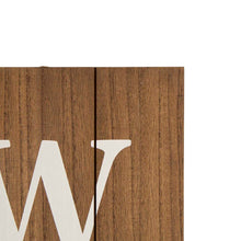 Load image into Gallery viewer, 42"H Wooden "WELCOME" Porch Sign with Metal Planter