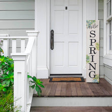Load image into Gallery viewer, 42"H Wooden "Hello SPRING" Porch Sign Decor