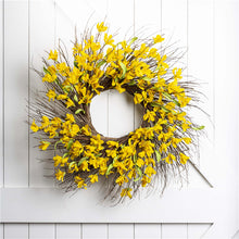Load image into Gallery viewer, 24"D Artificial Winter Jasmine Wreath