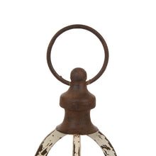 Load image into Gallery viewer, 16.5"H Small Farmhouse Rustic Metal Lantern