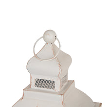 Load image into Gallery viewer, Farmhouse Decorative Wood/Metal Lanterns, Set of 2