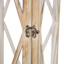 Load image into Gallery viewer, Farmhouse Decorative Wood/Metal Lanterns, Set of 2