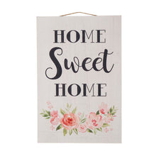 Load image into Gallery viewer, 28"H Wooden Window Frame with Wooden "HOME SWEET HOME" Word Sign Wall Décor