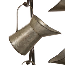 Load image into Gallery viewer, 33.25"H Farmhouse Galvanized Metal Cascading Water Fountain
