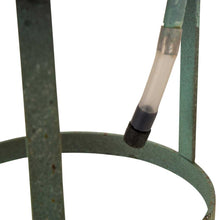 Load image into Gallery viewer, 37"H Floor Standing Antique Green Metal Pelican Water Fountain