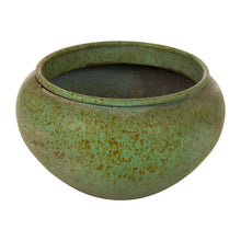 Load image into Gallery viewer, 37"H Floor Standing Antique Green Metal Pelican Water Fountain