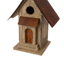 Load image into Gallery viewer, 13.11"H Tall Church Hand Painted Wood Birdhouse