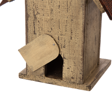 Load image into Gallery viewer, 13.11"H Tall Church Hand Painted Wood Birdhouse
