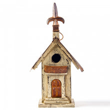 Load image into Gallery viewer, 13.11"H Tall Church Hand Painted Wood Birdhouse