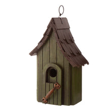 Load image into Gallery viewer, 11.61"H Distressed Wooden Birdhouse