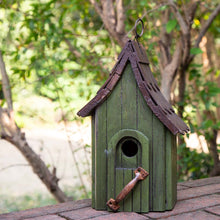 Load image into Gallery viewer, 11.61"H Distressed Wooden Birdhouse