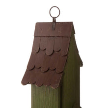 Load image into Gallery viewer, 11.61"H Distressed Wooden Birdhouse