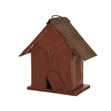 Load image into Gallery viewer, 8.66 Inch Height Distressed Heart Wooden Garden Birdhouse