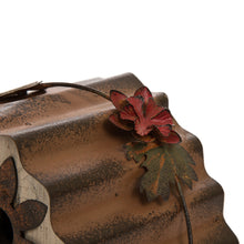 Load image into Gallery viewer, 7.09"L Distressed Wooden Flower Garden Birdhouse
