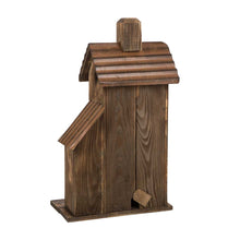 Load image into Gallery viewer, 24.02"H Extra-Large Rustic Wood Natural Birdhouse