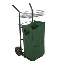 Load image into Gallery viewer, 40.5''H Outdoor Cleaning Garden Cart with Detachable Polyester Leaf Trash Bag