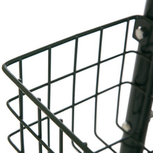 Load image into Gallery viewer, 34.45''H Green Garden Hose Reel Cart with Wheels and Steel Basket