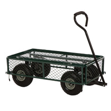 Load image into Gallery viewer, Heavy Duty Green Steel Utility Garden Cart, 550 lbs Weight Capacity
