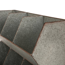 Load image into Gallery viewer, Metal Storage Shelf Organizer Rustic Standing Shelf