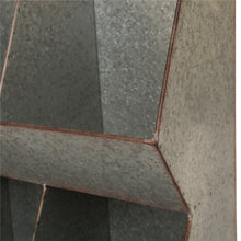 Load image into Gallery viewer, Metal Storage Shelf Organizer Rustic Standing Shelf