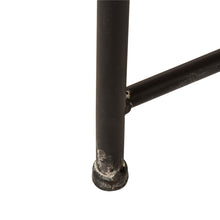 Load image into Gallery viewer, Farmhouse Metal Enamel Serving Tray Table