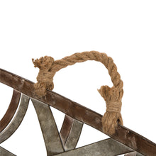 Load image into Gallery viewer, Farmhouse Oversized Galvanized Metal Wall Basket Set of 2
