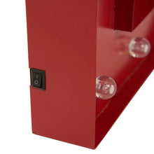 Load image into Gallery viewer, Vintage Marquee LED Lighted Letter B Sign Battery Operated Red