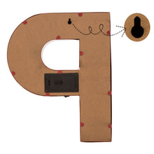 Load image into Gallery viewer, Vintage Marquee LED Lighted Letter P Sign Battery Operated Red