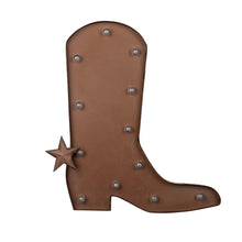 Load image into Gallery viewer, Vintage Rustic Farmhouse Marquee LED Cowboy Boot Sign