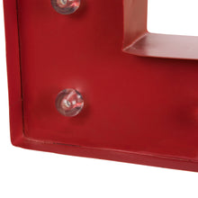 Load image into Gallery viewer, Vintage Marquee LED Lighted Letter E Sign Battery Operated Red