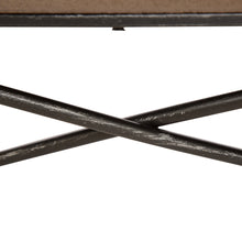 Load image into Gallery viewer, 15.75"L Farmhouse Rustic Metal/Wooden Wall Shelves, Set of 2