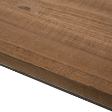 Load image into Gallery viewer, 31.5"L Farmhouse Rustic Metal/Wooden Wall Shelf