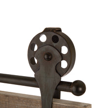 Load image into Gallery viewer, 35.25"H Farmhouse Wooden Barn Door Wall Decor