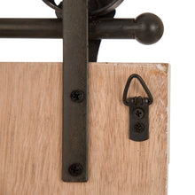 Load image into Gallery viewer, 35.25"H Farmhouse Wooden Barn Door Wall Decor, Set of 2