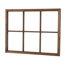 Load image into Gallery viewer, 28''L*22"H Wooden Window Frame
