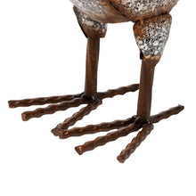 Load image into Gallery viewer, 15.25"H Farmhouse Rustic Galvanized Metal Hen Statue Décor