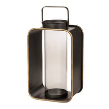 Load image into Gallery viewer, Contemporary Industrial Style Metal Hanging Decorative Candle Holder Lantern 19.29"H