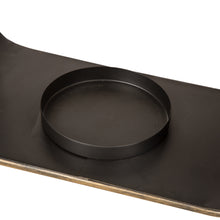 Load image into Gallery viewer, Contemporary Metal Lantern with Glass Hanging Decorative Candle Holder 13" H