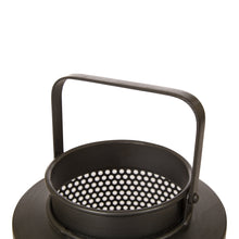 Load image into Gallery viewer, Decorative Candle Lantern Industrial Metal Hanging Lantern 21" H