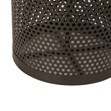 Load image into Gallery viewer, Decorative Candle Lantern Industrial Metal Hanging Lantern 21" H