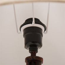 Load image into Gallery viewer, Vintage Style Hydrant Novelty Table Lamp with Burlap Shade