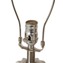 Load image into Gallery viewer, Matte Ceramic Table Lamp w/linen shade